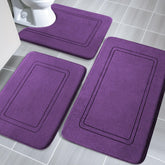 YIHOUSE memory foam bath mat large rug 32x20 for plush comfort after showers