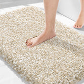 Yimobra bath rug non-slip 36x24 holds steady on wet floors for safety