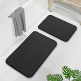 Yimobra memory foam bath rug set large with plush cushioning and non-slip backing
