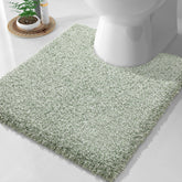 Yimobra toilet rug washable 24x20 maintains shape after machine washing for lasting comfort.