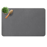Yinoos diatomite stone bath mat with quick-dry absorption for a drier bathroom.