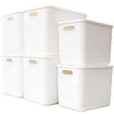 Yishyfier 4XL storage basket with lid keeps closets tidy and dust-free.