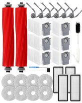 Yivy QV35A main brushes pair for pet-friendly cleaning.