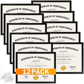 YixangDD 8.5x11 diploma frame with clear plexiglass protects your certificate