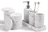 YMXYJM marble white soap dispenser provides durable, stylish daily use