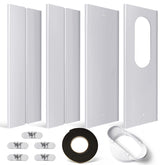 YoleShy window kit with 5-inch coupler securing exhaust for efficient cooling.