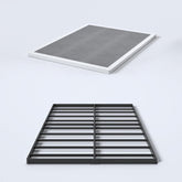 YORMDMO 2 Inch Queen Bunkie Board front view showing sturdy, low-profile support for mattress longevity