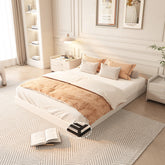 YORMDMO queen box spring fabric cover close-up for easy cleaning and refreshed appearance