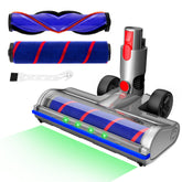 YOUNGOOD Upgraded head with LED lights illuminates dark corners.
