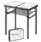 Yriuat folding TV tray adjustable height for couch meals
