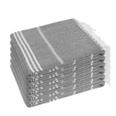 YSYJ Turkish Beach Towel 6-pack displayed for easy travel and gifting.