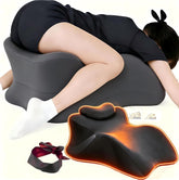 Yukashop large body pillow shows a 27-degree angle for ergonomic sleep support.