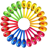 Yunsailing mini fiesta maracas with chili pepper design, perfect for lively parties