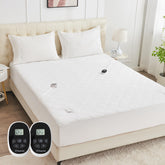Yuurom heated mattress pad king delivers all-night warmth for cozy sleep
