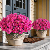 YXZZWL artificial azalea bundle, 16in, ideal for a lasting front-door display.