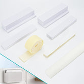 YYGCL foam block for Midea U-shaped AC fits tightly, improving seal and efficiency.