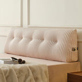 Z-hom Large Headboard Pillow Queen provides a comfortable backrest for reading in bed.