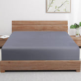 Zaizaihome bamboo viscose cooling fitted sheet king size for cooler nights