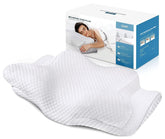 ZAMAT adjustable cervical pillow shows head-support and neck alignment for improved sleep comfort.