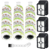 Zeekech 3-pack brush rolls 2788 for CrossWave: pet hair pickup on hard floors