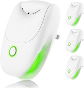 ZENNITHON four-pack plug-in ionizers in outlet for continuous fresh air