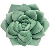 ZerzSemp Fleshy Greenery Plush Pillow close-up shows vibrant color for living room decor
