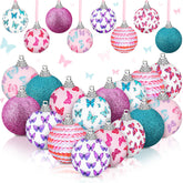Zeyune spring ornaments 16-pcs varied styles for small trees and wreaths.