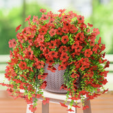 ZFProcess artificial hanging flowers daisy for outdoor porch, adds fresh color year-round.