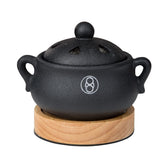 ZHENGLONG electric incense burner with timer showing precise session control for fragrance