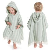 ZICOTO hooded towel for kids showcases soft cotton fibers for quick post-bath drying