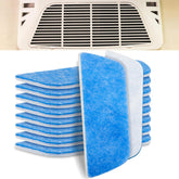 Ziliny RV filter 16x6 blue and white design enhances interior aesthetics.