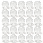 Zilphoba 2-inch clear capsules for bright prize display in parties
