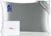 ZIMASILK 6A-grade mulberry silk pillowcase front view showing luxurious smoothness for hair and skin