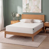 Zinus 6-inch full green tea memory foam mattress in a box for easy setup.
