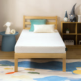 Zinus Cooling Essential Memory Foam Mattress twin front view for a cool, restful night.