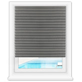 Zipcase 6-pack window blackout shades on a window for enhanced privacy.