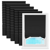 Zipcase 6-pack window blackout shades unrolled showing full room coverage
