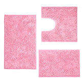 ZiYiJuan pink bath mat 17x24 plush and absorbent