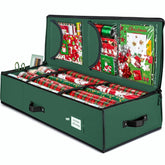 ZOBER gift wrap organizer exterior view shows spacious storage for rolls.