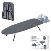 ZOES HOMEWARE metal mesh panel tabletop ironing board for stable ironing