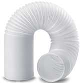 Zomia AC exhaust hose with anticlockwise 5.1-inch diameter connects securely to your unit.