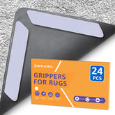 ZONGOOL rug tape 24 pcs securing rugs on hardwood floors.