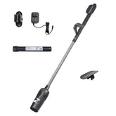 ZoomBroom lightweight air broom with ergonomic handle for easy debris removal.