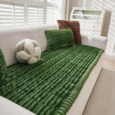 ZQFFB pet couch cover featuring soft-breathable fabric for comfortable lounging.