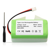ZTHY replacement battery for Shark-Ninja, front view, boosts cordless vacuum runtime.