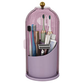 Zufudo dustproof toothbrush holder cover protects brushes from water and dust.
