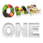 ZUOVAOV 12-inch fillable tray box featured as a dessert table centerpiece for celebrations.