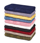 ZUPERIA Classic hand towels 16x28 inches in multicolor pack for fast drying