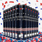 ZZPAKUE confetti cannon in patriotic colors ready to ignite celebration