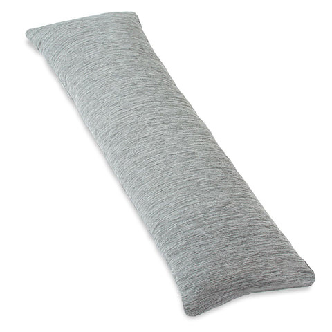 1 MIDDLE ONE body pillow on bed provides full-body support for side sleepers